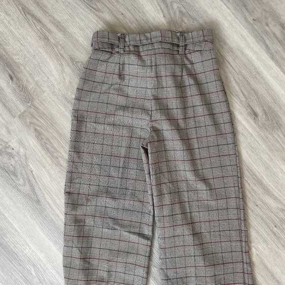 Joe B By Joe Benbasset Plaid Wide Leg Women's Dress Pants - Picture 5 of 6